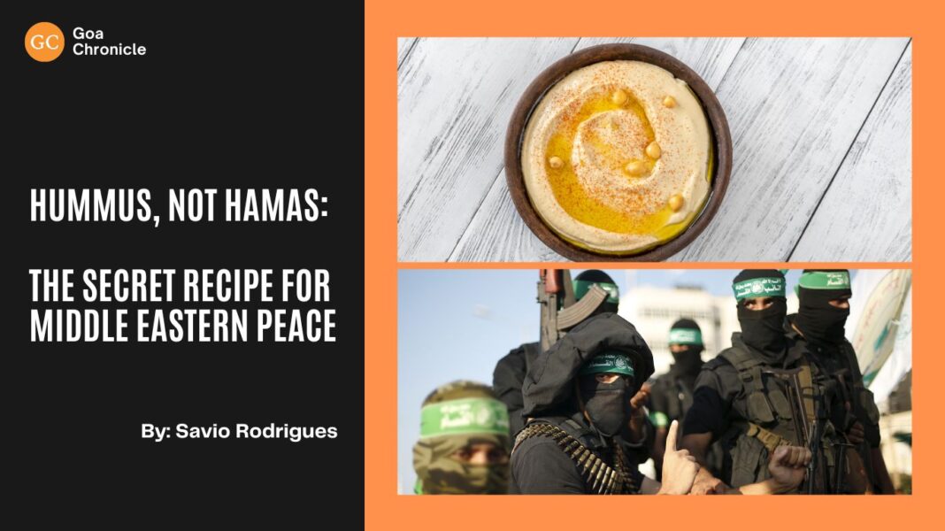 Hummus, Not Hamas: The Secret Recipe for Middle Eastern Peace