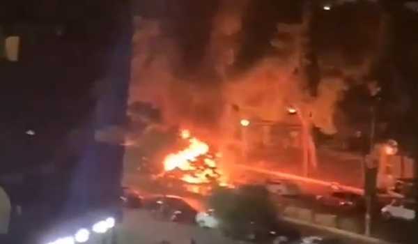 Syria condemns Israeli airstrikes on capital Damascus