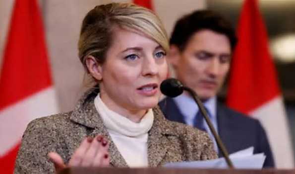 Remaining Indian diplomats in Canada are clearly on notice, says Canadian FM Melanie Joly