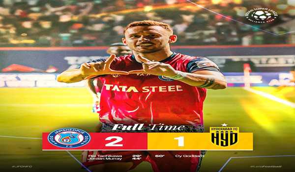 Jamshedpur FC edge past Hyderabad FC in ISL