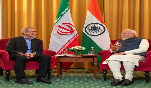 PM Modi stresses role of diplomacy in de-escalation of West Asia situation in meeting with Iran President