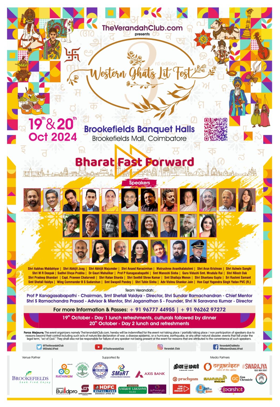 Western Ghat Lit Fest: Bharat’s landmark literary event back with third edition