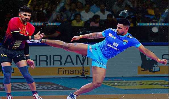 Bengal Warriorz beat Bengaluru Bulls 29-40 in PKL