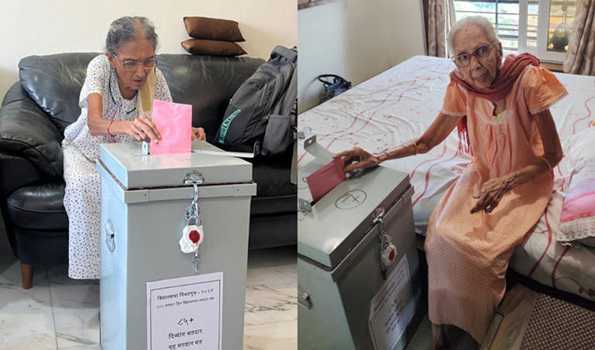 Maha Election: Over 260 Sr citizens cast votes from home in Malabar Hill