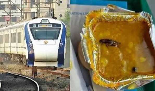 TN: Railways probing insect found in sambar served to passenger in Vande Bharat Exp