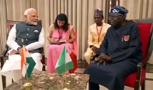 PM Modi holds talks with Nigerian President