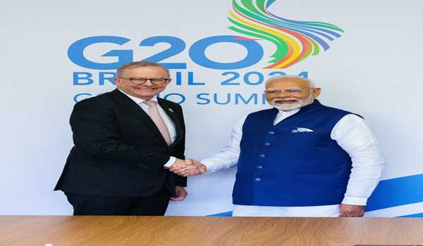 India-Australia Launch Renewable Energy Partnership for Sustainable Growth