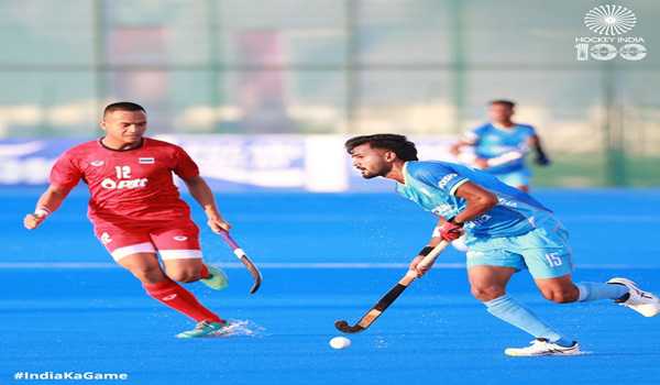 India register 11-0 victory over Thailand in Junior Asia Cup