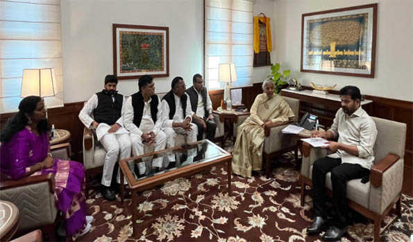 Telangana CM urges FM Nirmala to release Rs 1800 Cr for backward districts of state