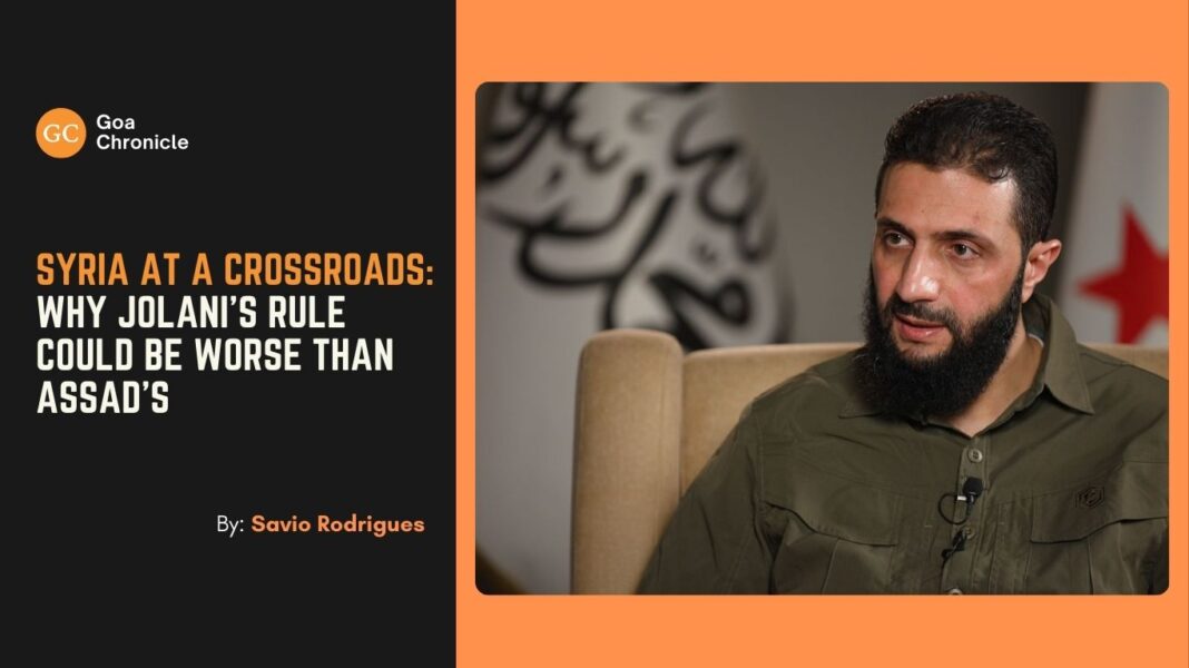 Syria at a Crossroads: Why Jolani’s Rule Could Be Worse Than Assad’s