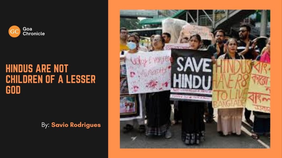 For decades, the plight of Hindus in neighboring countries like Bangladesh and Pakistan has remained underreported, ignored, or dismissed by the global community. In Bangladesh, the Hindu population has drastically declined from 30% during its independence in 1971 to less than 8% today. This alarming reduction is not coincidental but a consequence of targeted violence, systemic discrimination, and forced displacement