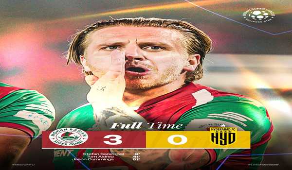 ISL: Mohun Bagan register six straight home wins, defeat Hyderabad FC 3-0