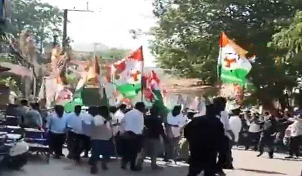 Cong-BJP clash in Hyderabad over remarks of Ramesh Bidhuri