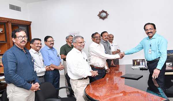 Narayanan assumes charge as new ISRO Chairman