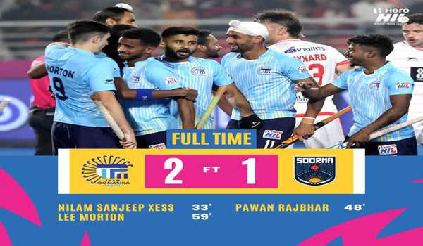 Team Gonasika edge past Soorma Hockey Club 2-1 in HIL