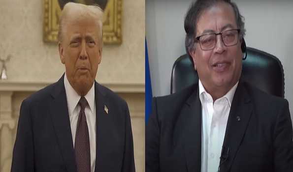 Colombian president denies entry of U.S. military deportation flights