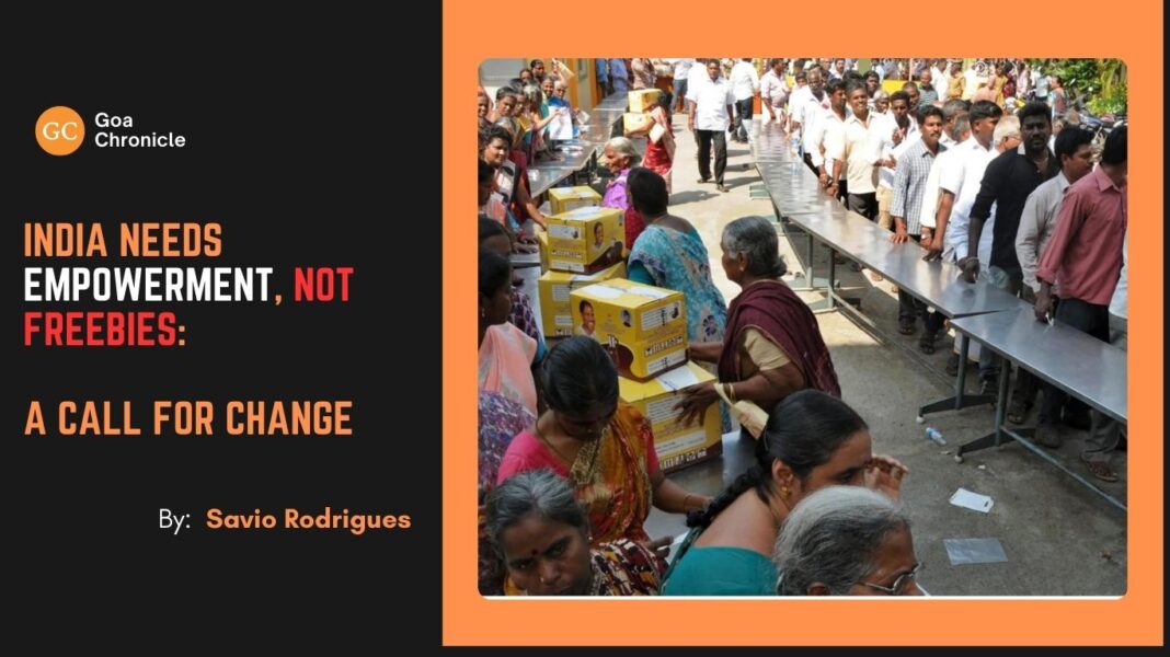 India Needs Empowerment, Not Freebies: A Call for Change