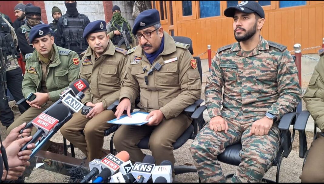 Baramulla Police solved grenade attack case, arrested three including surrendered terrorist.