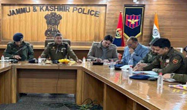 Jammu DIG stresses zero tolerance against crime, gangsters; seeks tough action