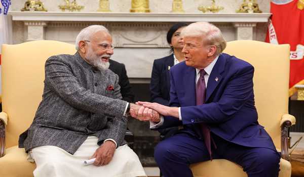PM Modi holds talks with dear friend US President Trump in White House