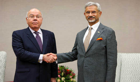 EAM Jaishankar in Johannesburg, holds talks with Singaporean, Brazilian counterparts