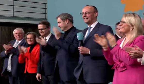 Germany: Conservatives celebrate election win but AfD’s historic gains loom