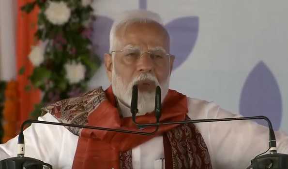 PM Modi slams RJD and Cong for ruining Bihar