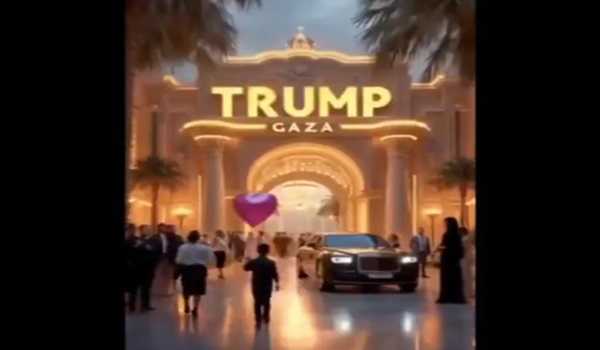 Hamas condemns video shared by Trump depicting Gaza as “luxury resort”