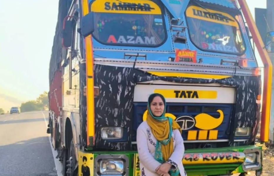‘First female’ truck driver of Kashmir breaks stereotype