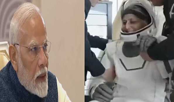 “Welcome back, Crew 9, The Earth missed you” PM Modi hails return of Sunita Williams