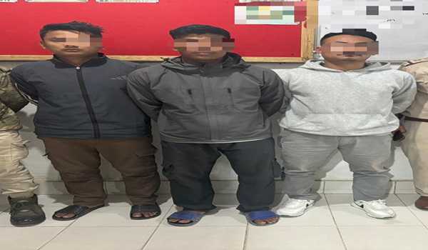 Three militants nabbed, arms recovered in Manipur