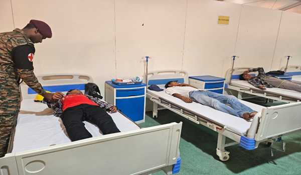 Indian Army Field Hospital begins treating patients in quake-hit Mandalay, India sends more HADR