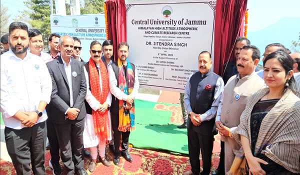 J&K to spearhead India’s global initiative for Himalaya’s climate concerns: Jitendra