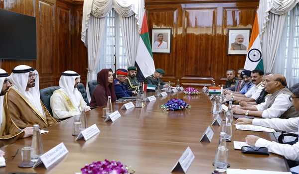 Sheikh Hamdan, Rajnath Singh talks: India, UAE to focus on collaboration in defence industries, tech transfer