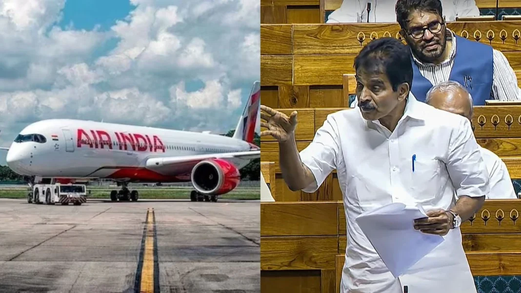 Air India flight with MPs diverted to Chennai after scare, Venugopal calls it ‘harrowing’