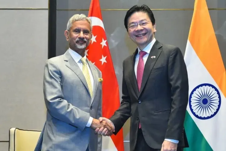 EAM Jaishankar calls on Singapore PM Lawrence Wong