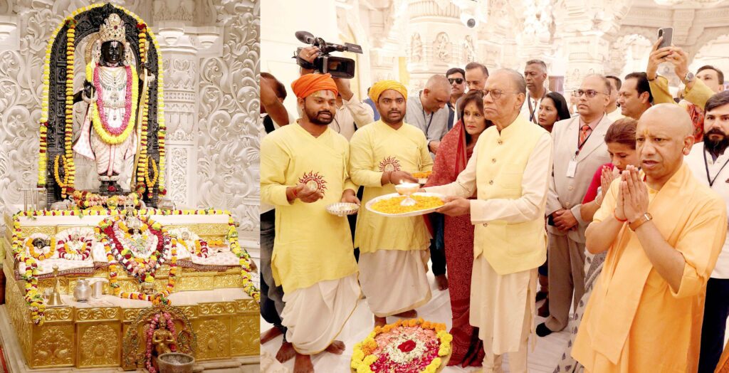 Mauritius Prime Minister along with his wife worshipped Ram Lalla in Ayodhya