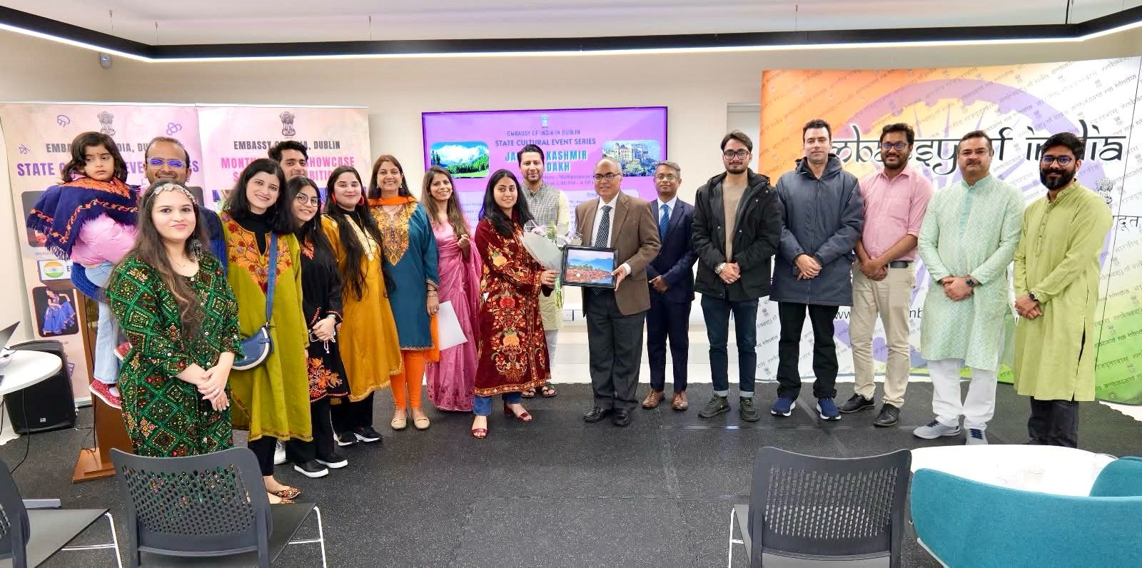 First-Ever Cultural Event Dedicated to Jammu & Kashmir and Ladakh Hosted by the Indian Embassy in Dublin