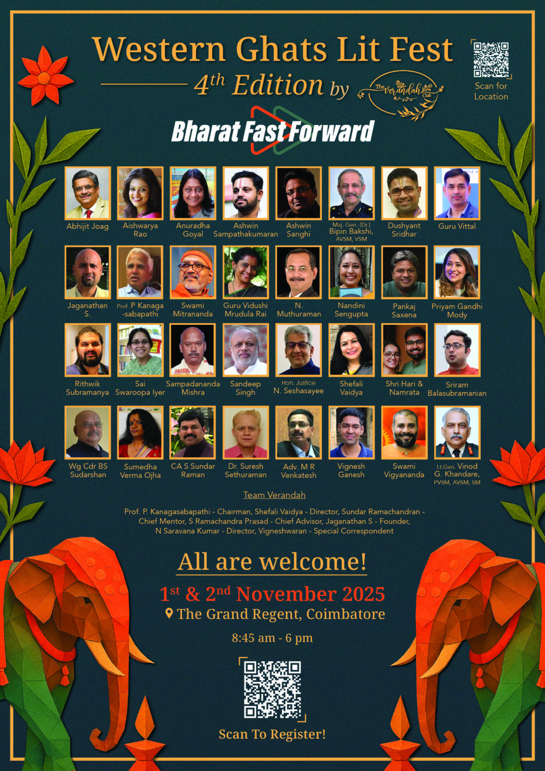 Where Thought Meets Tradition: 4th Edition of Western Ghats Literary Festival to Kickstart on November 1