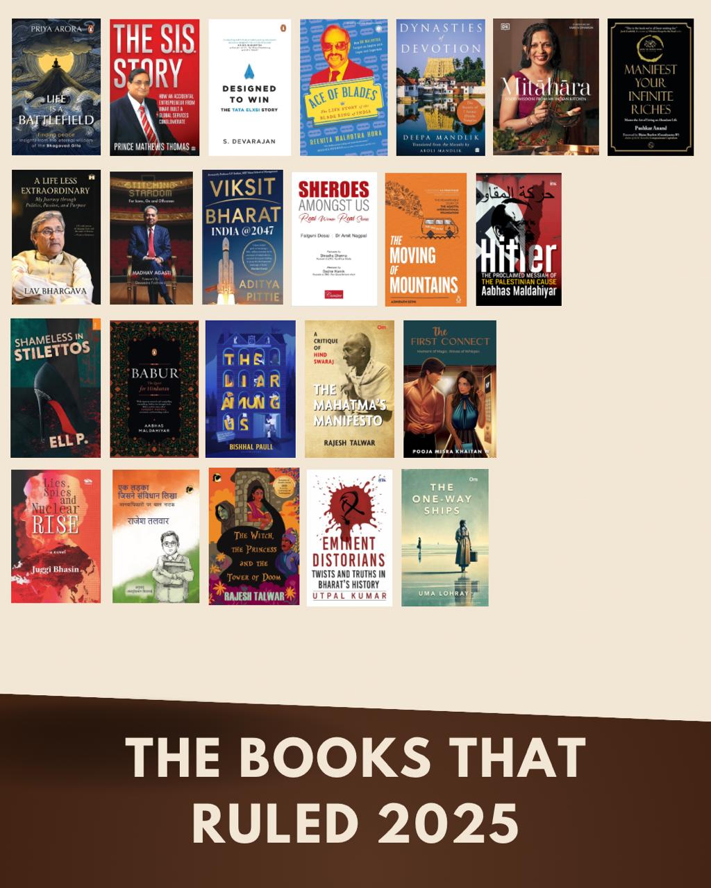 Year-End Reading List: Books That Ruled 2025