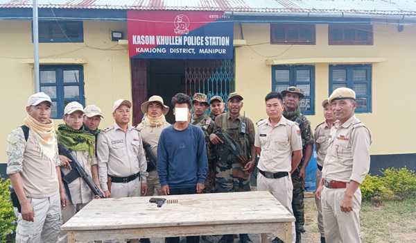 Militant nabbed in Manipur’s Kamjong district