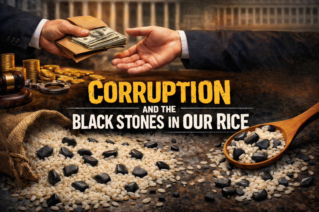 Corruption and the Black Stones in Our Rice
