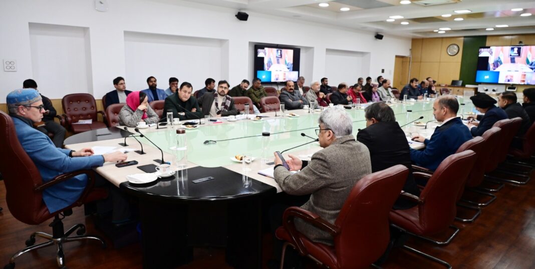 CM Omar Abdullah Chairs Pre-Budget Meeting with Jammu & Samba MLAs, Stresses Transparent Use of Flood Relief Funds