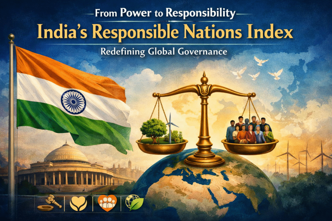 From Power to Responsibility: Why India’s Responsible Nations Index Could Redefine Global Governance