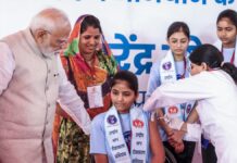 PM Modi launches nationwide HPV drive, unveils Rs 6,686 cr mega projects PM Modi launches nationwide HPV drive, unveils Rs 6,686 cr mega projects
