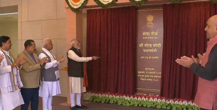 PM Modi announces new initiatives post Seva Teerth inauguration