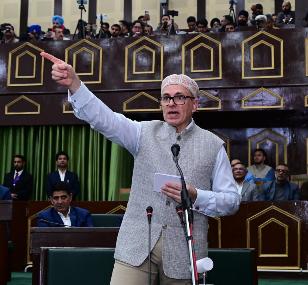 CM Omar Abdullah counters opposition, reaffirms commitment for restoration of statehood and people-centric governance.