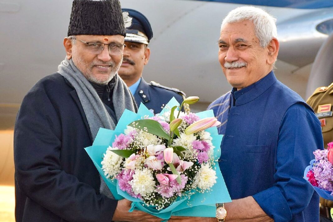Deeply impressed by the transformative changes in Jammu & Kashmir: Vice President