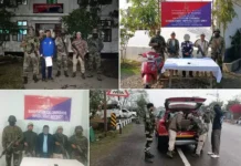 Security forces arrest militants, drug traffickers in Manipur operations