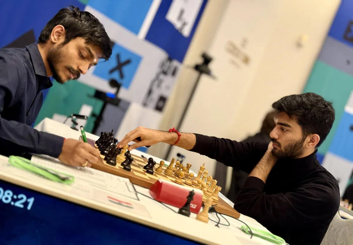 Aravindh beats Gukesh in Prague Masters Round 6